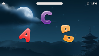 ABC Ninja - The Alphabet Slicing Game for Kids Screenshot 2