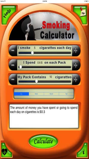Smoking Risk Calculator
