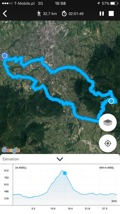 高度計 GPS screenshot1