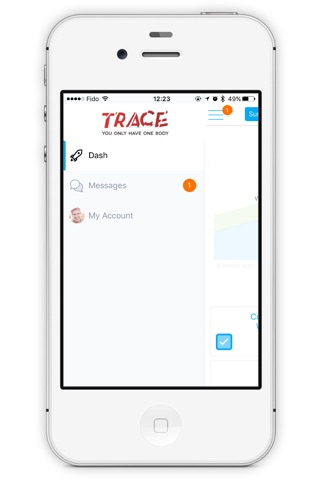 The TRACE App screenshot 2
