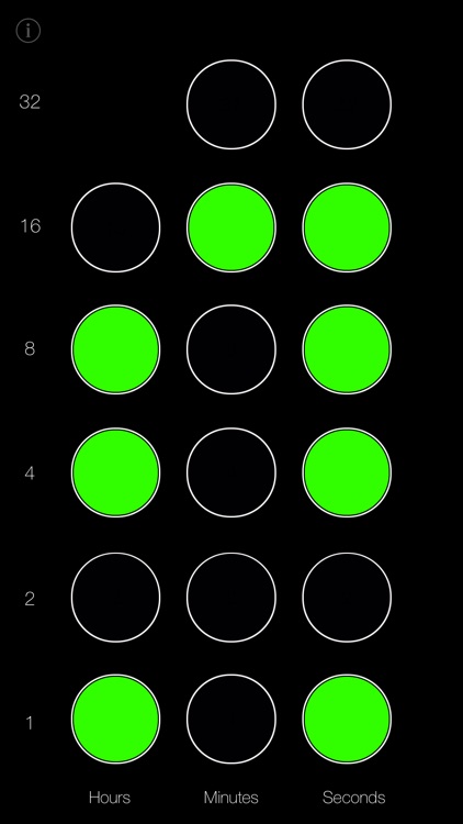 Big binary clock