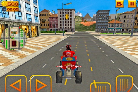 ATV Quad Bike Pizza Delivery screenshot 2