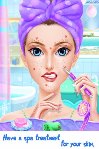 High School Girl Makeup salon screenshot 2