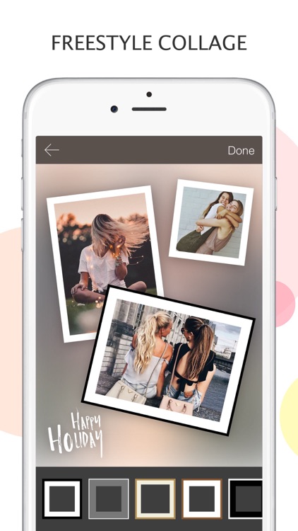 Mixoo - Photo Collage and Picture Editor, Camera screenshot-3