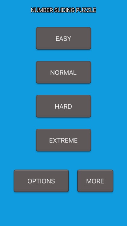 Number Sliding Puzzle