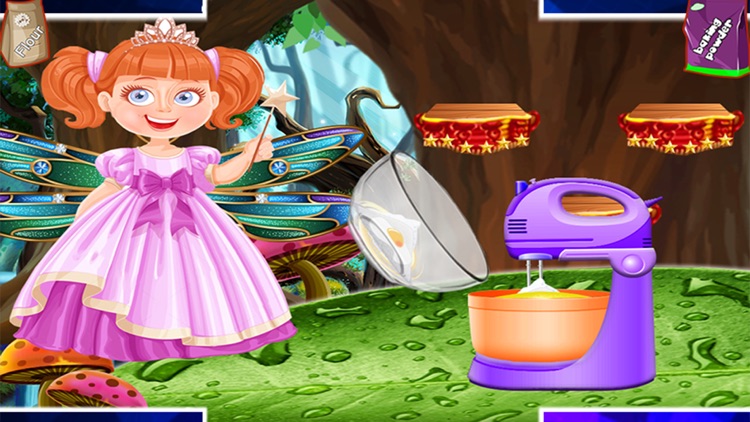Fairy Cake House Cooking – Dessert Maker Game screenshot-3