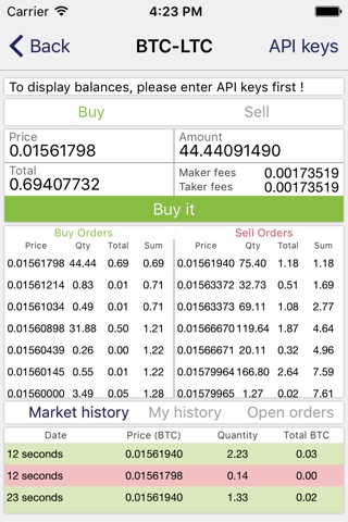 MultiTrader - Crypto trading screenshot 2