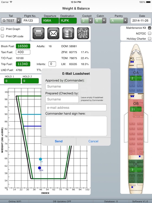 Pan Aero B767 Weight and Balance App(圖4)-速報App