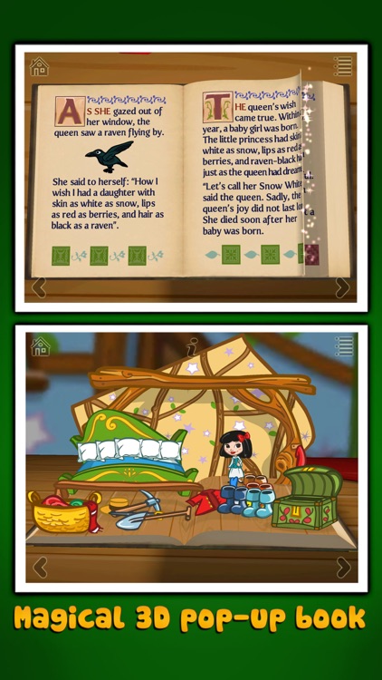 Grimm's Snow White ~ 3D Interactive Pop-up Book screenshot-0