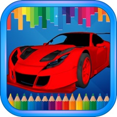 Activities of Vehicles Cars Coloring Painting Book Game