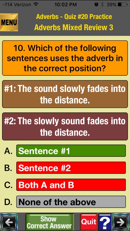 easyLearn Adverbs in English Grammar