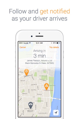 Around U - London chauffeurs and minicabs drivers screenshot 4