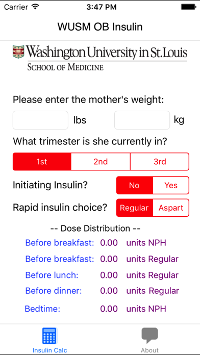 How to cancel & delete WUSM OB Insulin from iphone & ipad 1