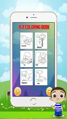 Game screenshot a-z coloring book & adults memory hack