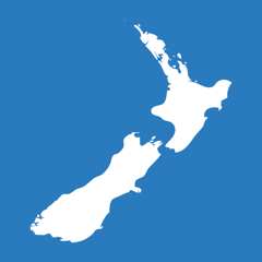 Hier und dort+ Neuseeland (mit Offline-Karten)