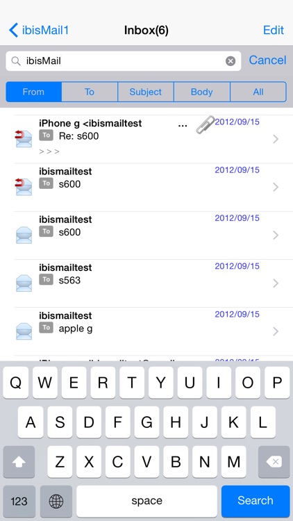 ibisMail - Filtering Mail screenshot-3