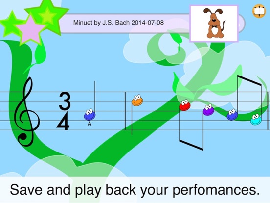 Jellybean Tunes - An Introduction to Reading and Composing Music for Kids screenshot