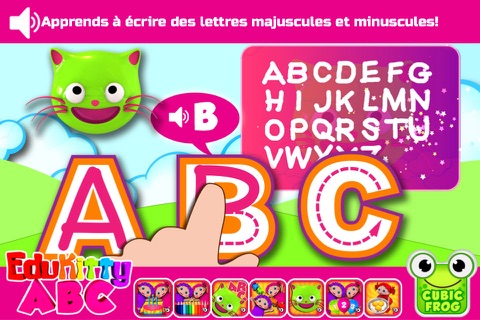 ABC Games for Kids-EduKittyABC screenshot 2