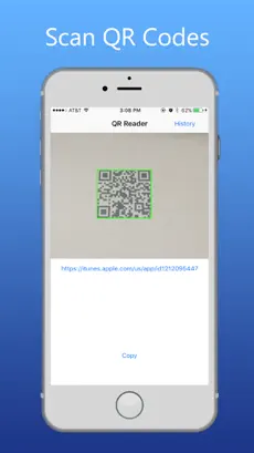Imágen 2 QR Code Reader, Creator, and Scanner for QR Codes iphone