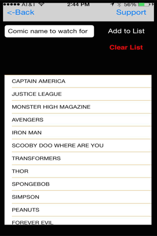 ComicList Entertainment Comic Store