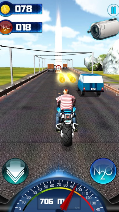 Moto Racing 3D 2017 : City Race Game screenshot 2