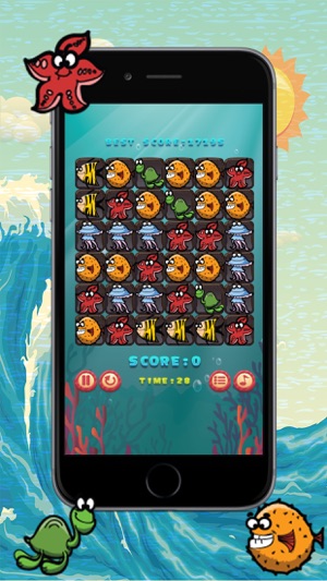 Sea Animals Match 3 Game(圖2)-速報App