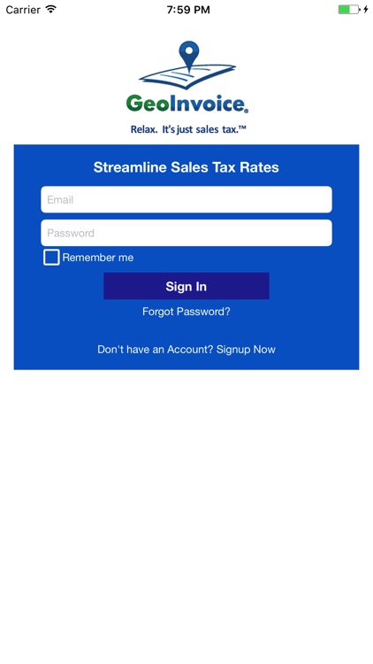 Streamline Sales Tax Rates