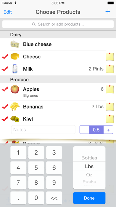 Shopping List - quick and easy Screenshot 4