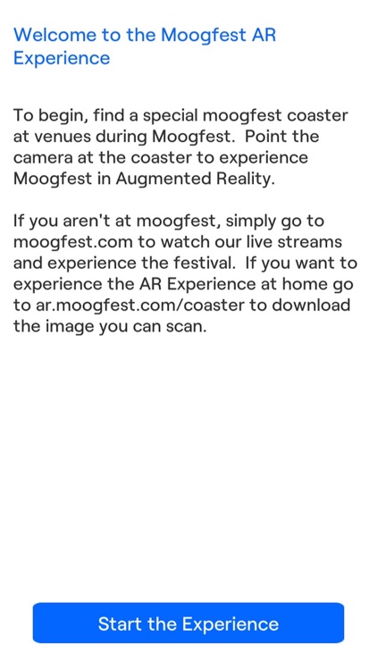 Moogfest AR Experience