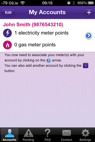 Energia Meter Reading screenshot 2