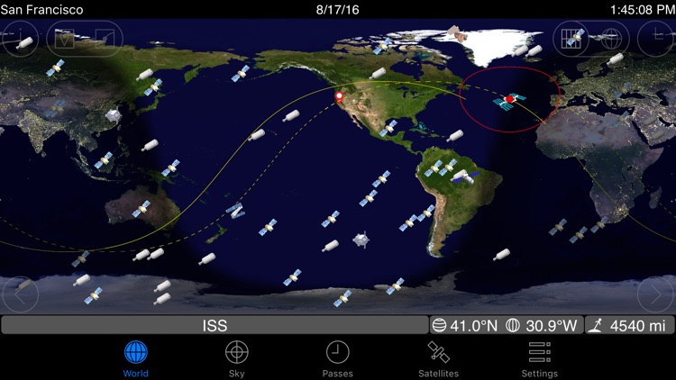 GoSatWatch Satellite Tracking screenshot-4
