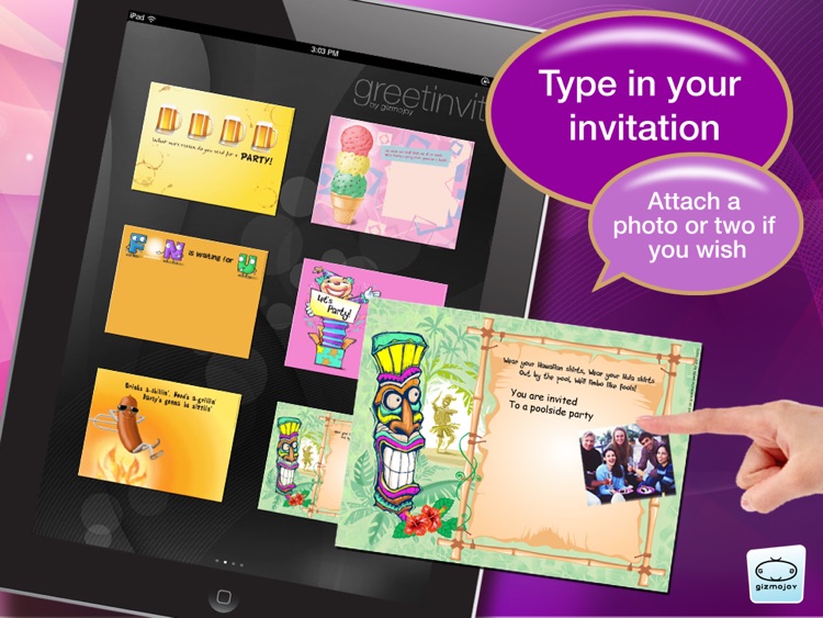 greetinvite-PARTY INVITES