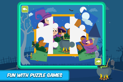 Four in One Halloween Activity games for Kids screenshot 4