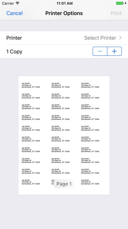 Print Labels screenshot-3