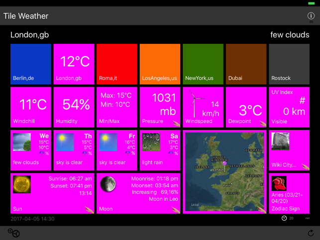 Tile Weather(圖2)-速報App