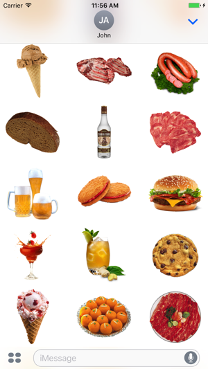 Food Stickers Box(圖2)-速報App