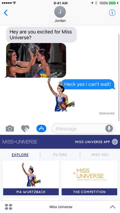 Miss USA — Emojis, Filters, and More