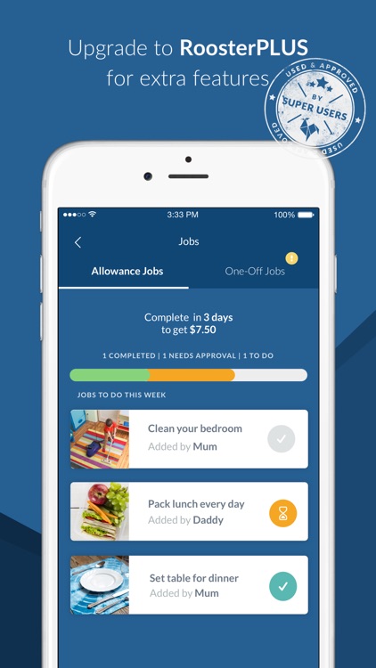 RoosterMoney - Allowance Tracker & Chores App screenshot-4