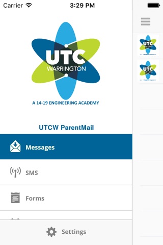 UTCW ParentMail (WA2 7NG) screenshot 2