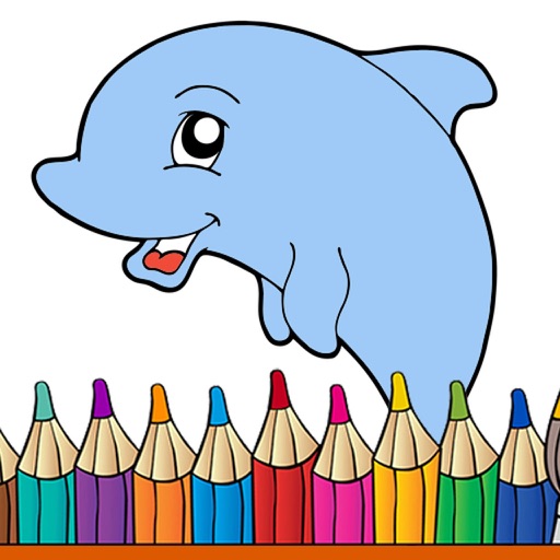 Animal Coloring Pages - Coloring book with animals