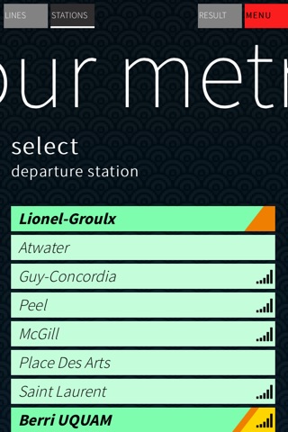 metroexit - save time in montreal metro screenshot 2
