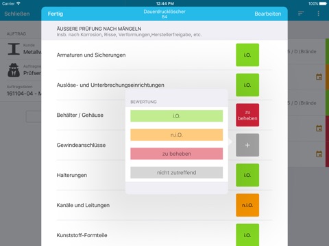 Feuerlöscher - Brandschutz Prüfung nach DIN 14406 screenshot 3