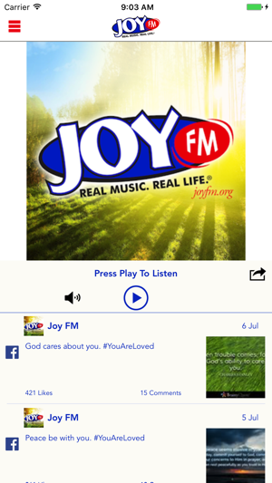 Joy FM Real(圖1)-速報App