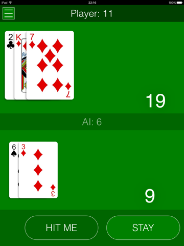 Blackjack AI screenshot 3