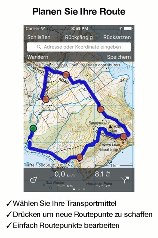 Topo GPS New Zealand screenshot 4