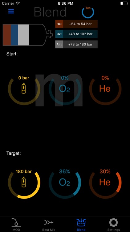 TrimixCalc