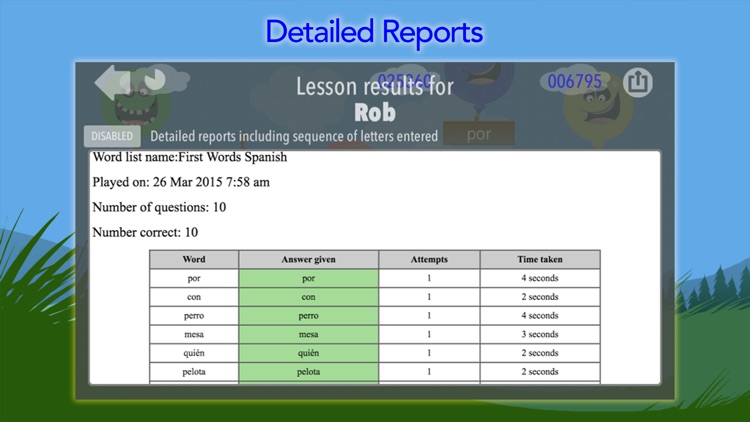Sight Word Balloons screenshot-3