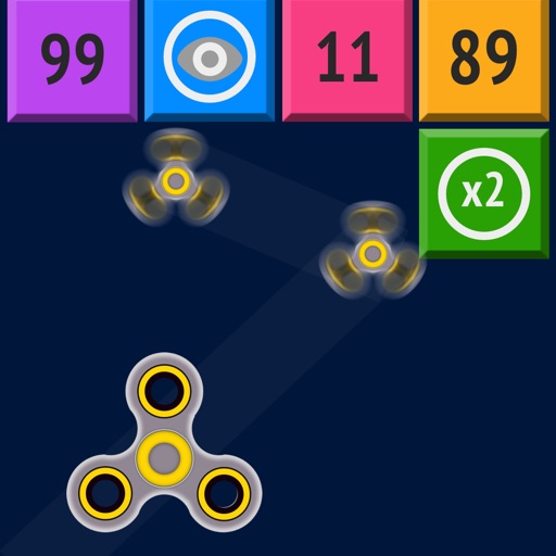 Fidget Spinner: ballz shoot blocks - brick breaker Icon