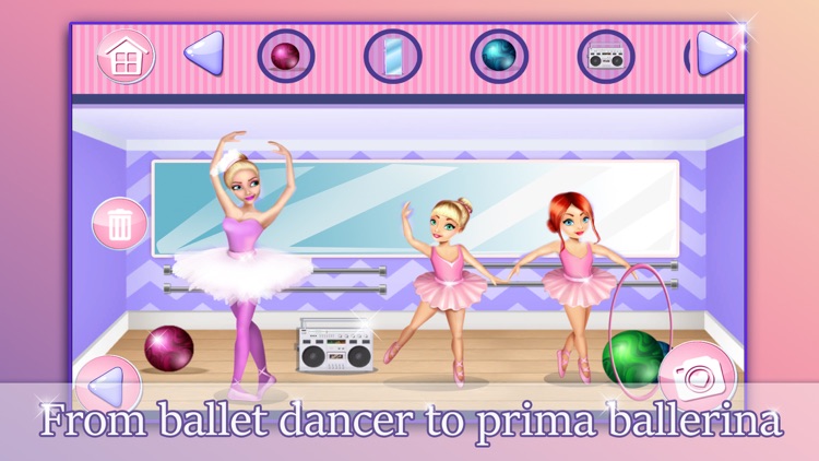 Ballerina Princess Doll House - Game.s for Girls screenshot-4