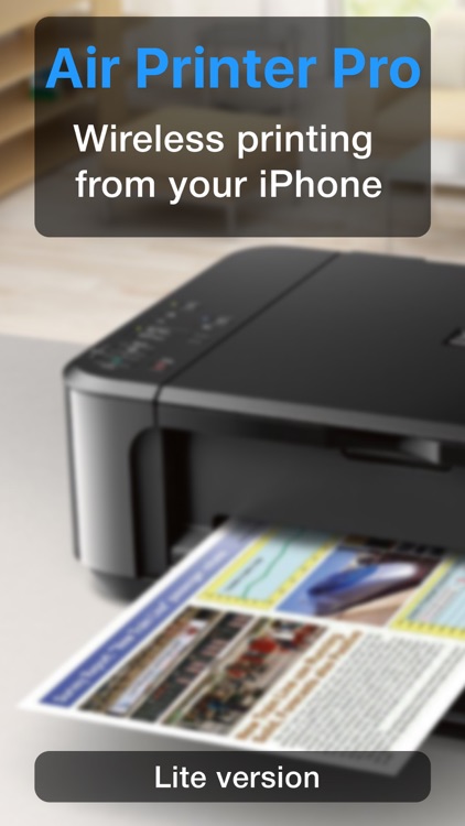 Air Printer Lite - print and share docs and photos